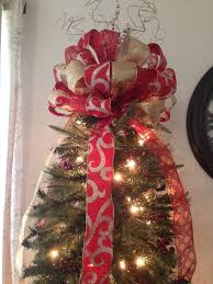 Then just wrap your thread around the bow as here is another way to loop the ribbon into a small bow. Large Red And Gold Christmas Bow Ribbon Tree Topper Fast Shipping Unbranded Christmas Tree Bows Christmas Tree Topper Bow Christmas Tree Toppers