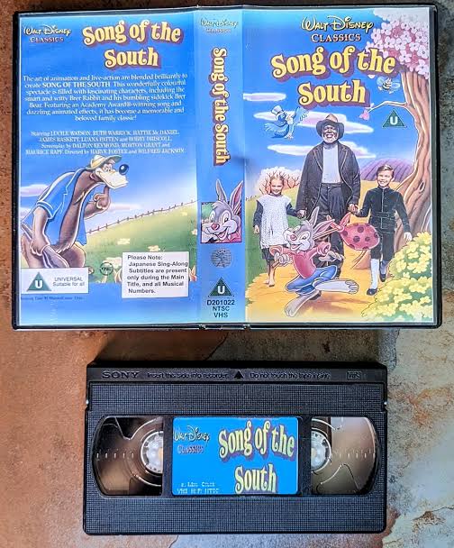 Song of the South : r/VHS