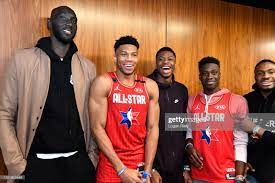 The youngest antetokounmpo brother is next up.subscribe: Tacko Fall Of The Boston Celtics Poses For A Photo With Giannis Boston Celtics Poses Celtic