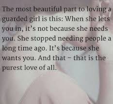 Lovethispic Offers Loving A Guarded Girl Pictures Photos Images To Be Used On Facebook Tumblr Pinterest Twitter And Other Webs Words Love Quotes Sayings