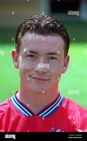 PA NEWS PHOTO 4/8/98 FOOTBALLER KIERAN LOUGHRAN OF CRYSTAL PALACE F.C Stock  Photo