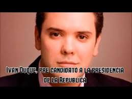 Resultado de imagen para Candidato Presidencial a la Presidencia de la Repùblica por el Centro Democràtico, Ivan Duque