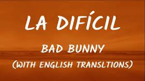 Se informó que cuenta con veinte temas. Descargar Bad Bunny La Dificil Lyrics Mp3 Xmp3x Online
