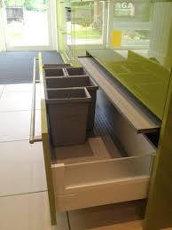 White gloss handleless black quartz worktop. Ex Display High Gloss Apple Green Rational Cambia Kitchen With Silestone Worktops