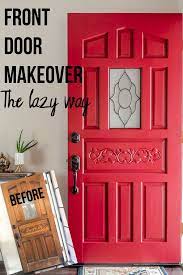When reviewing how to paint a door, you may find that painting an unattached door, placed flat on a pair of sawhorses, encourages an even coat without drips or runs and makes it. How To Paint A Front Door Without Removing It The Lazy Way