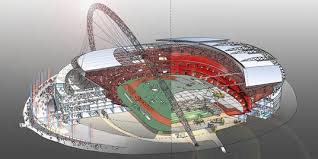 Stadion, areena tai urheiluhalli paikassa wembley, brent, united kingdom. Bildergalerie Zu Bauarbeiten Fur Neues Wembley Stadion Offiziell Begonnen Heimspiel Architektur Und Architekten News Meldungen Nachrichten Baunetz De