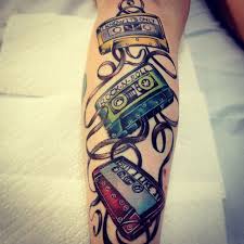 Pin By Cara Edgar On Work Work Work Cassette Tattoo Tattoos Sleeve Tattoos