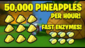 How to get enzymes in bee swarm simulator home; How To Farm Pineapples Enzymes Fast 50 000 Pineapples An Hour Bee Swarm Simulator Youtube