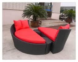 Sides up as a sofa and sides down as a bed. China Rattan Daybed With Storage Outdoor Daybed With Storage China Wicker Sectional Sofa Set Garden Furniture