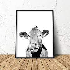 Modern Farmhouse Print Cow Print Cow Nursery Print Farm Etsy Animal Wall Art Cow Art Cow Nursery