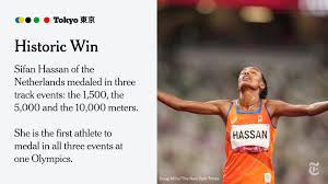 Sifan hassan of the netherlands fired a warning shot ahead of the tokyo olympics by setting a new world record in the women's 10,000m on sunday. 4kfb9sq1p Vvhm