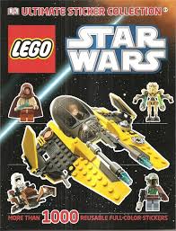 Lego Star Wars Ultimate Stickers Collection New 1000 Reusable Color Luke Darth Lego Star Wars Lego Star Wars Party Star Wars Books