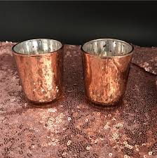 Gold and silver mercury glass candle holder crackle effect for your home decor or wedding. Free Shipping 12pcs Lot 2 5 Inch Rose Gold Mercury Glass Candle Holder Wedding Votive Candle Holder Dinner Table Decoration Decorative Decorative Lot Lotdecoration Rose Gold Aliexpress