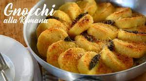 Noquis De Semola A La Romana Roman Style Gnocchi Youtube