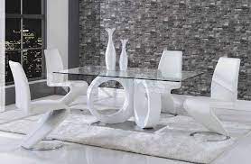 Dining table sets create wonderful opportunities for shared meals with family, group gatherings, and entertaining guests. Dining Sets Modern Set Sale Contemporary White Dining Set Table And 4 Chairs Dining Sets Glass Top Dining Table White Dining Table Global Furniture