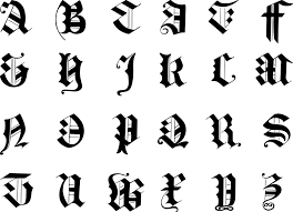 Print our a to z letter stencils in 6 inch size Alphabet Font Line Art Free Vector Graphic On Pixabay