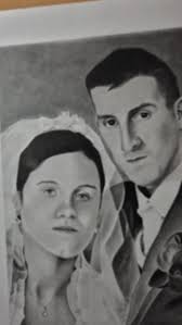 Congratulations to @a.j.minter & @annamacminter !!! This was my wedding  gift for them!! May you guys live happily ever after!! #brideandgroom  #wedding #ajminter #weddingartist #art artist artwork artistsoninstagram  artistofinstagram artistsofinstagram ...