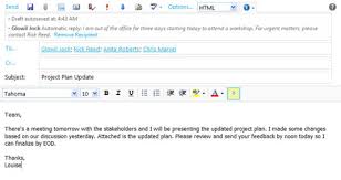 For outlook 2007 choose tools > out of office assistant. Set Up Your Out Of Office Notification In Outlook Web App Dummies