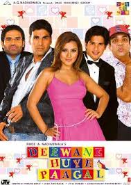 With akshay kumar, sunil shetty, aftab shivdasani, paresh rawal. Deewane Huye Paagal Wikipedia