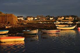 Roscoff Lightning Bretagne Photo Photo Image