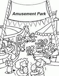 There are tons of great resources for free printable color pages online. Amusement Park Coloring Pages Coloring Library