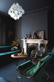 Cover the walls in a soft matte gray to define the furniture without high keep it fairly monochrome, with trim to match the matte wall paint so the background to your theatrical furnishings acts like gallery space. 28 Ideas For Black Wall Interiors How To Style Them