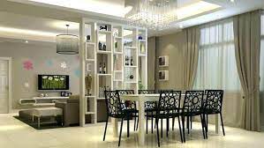 Although the model is suitable for large interiors, our designers can customize it to smaller dimensions as per requirement. Beautiful Partition Designs For Living Room And Dining Hall