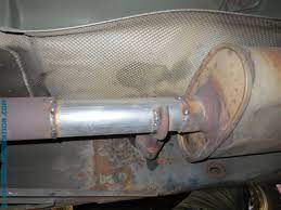 Diy Exhaust Fix Reattaching A Muffler Diy Metal Fabrication Com