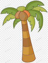 Cartoon Coconut Tree Illustration Cartoons Illustrations Coconut Trees Plants Cute Palm Tree Palm Tree Palm Tree
