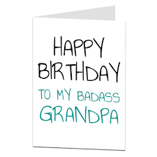 Posted in balloons, birthday cards, for grandpa tagged anotheryearolder, bdaywishcard, birthday, birthdayblessings, birthdaycard, birthdaycards, birthdayfun, birthdaygifts, birthdaygreetings. Home Garden Greeting Cards Invitations Grandpa Birthday Card Funny Birthday Card Grandpa Card Grandpa Joke Card