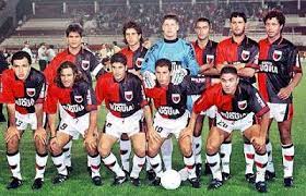 Colón de santa fe ii. Colon 1998 Parados Hugo Ibarra Dante Unali Leonardo Diaz Luis Medero Diego Castagno Y Hector Rodrigu Colon De Santa Fe Futbol Argentino Futbol