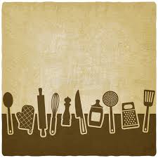 Small kitchen gadgets and helpers can make everyday life a little smoother and easier. Menu Or Recipe Book Design Set Of Kitchen Utensils Stock Vector Illustration Of Chef Card 89273249