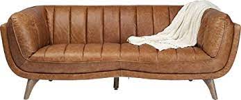 Choose your arm, back, legs, fabric, pillow, and more. Kare Bruno Design Sofa Leather Brown Retro 79 X 218 X 98 Cm Amazon De Home Kitchen
