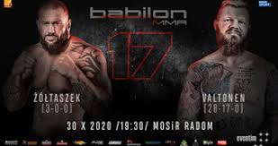 To date, babilon mma has held 21 events and presided over approximately 134 matches. Dawid Wylegala Vs Karol Kutyla Babilon Mma 17 Mma Bout Tapology