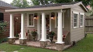 Women Escape To Backyard She Sheds Backyard Sheds Shed Makeover Backyard Shed