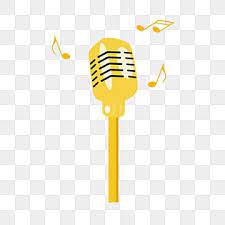 Yellow Microphone Illustration Yellow Microphone Music Microphone Beautiful Microphone Png Transparent Clipart Image And Psd File For Free Download Illustration Clip Art Festival Design