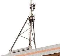 20m Galvanized Steel Rooftop Antenna Tower 3G 4G 5G ...