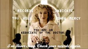 See more ideas about river song, doctor who, dr who. Oh River Madman With A Box