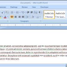 Save documents, spreadsheets, and presentations online, in onedrive. Microsoft Word 2007 Interface Download Scientific Diagram