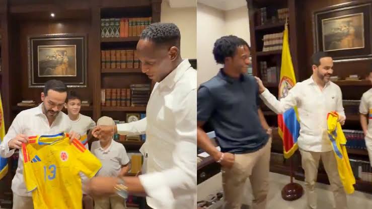 De la Espriella recibió visita de Mina y Cuadrado en Barranquilla –  Publimetro Colombia