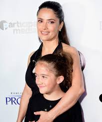 She is a respectful and happy daughter. Salma Hayek Celebrates Daughter S 10th Birthday With Heartwarming Throwback Instyle
