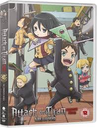 Junior high is a japanese comedy manga series written and illustrated by saki nakagawa and published in bessatsu shōnen magazine from april 2012 to july 2016. Attack On Titan Junior High Dvd Uk Import Amazon De Yoshihide Ibata Dvd Blu Ray