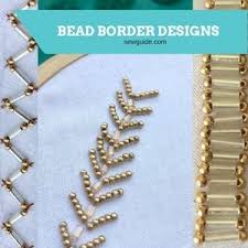 New machines technology, steel gate bending machine new model, metal processing machinery. 9 Easy To Stitch Bead Border Embroidery Designs Sew Guide