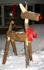 Resultat De Recherche D Images Pour Deco Noel Renne Bouleau Christmas Crafts Christmas Deco Christmas Wood