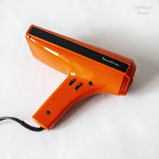 French Vintage 1960s 70s Orange Moulinex Working Hair Dryer In Etsy French Vintage Mod Vintage Vintage