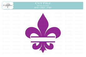 You can download, edit these vectors for personal use for your presentations. Split Fleur De Lis 203305 Cut Files Design Bundles