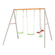 Voici la balançoire libellule de retour et moins portique bois soulet mayaca + carré potager enfant marguerite199€bons plans castorama. Portique En Metal Aida Castorama