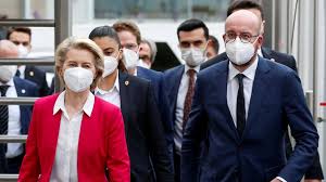 Later, von der leyen appears seated on a sofa, leaving her seemingly left out from the 'men's talk'. Charles Michel On The Sofagate I Am Aware That These Images Are Very Brutal And Shocking Archyde