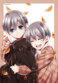 Anime Black Butler Ciel Twin Pin On Kuroshitsuji