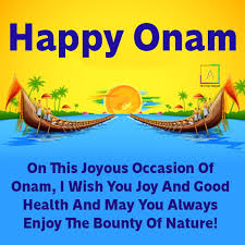 May your life be blessed with love and laughter heartfelt wishes this onam! Learn These Onam Wishes In English Images